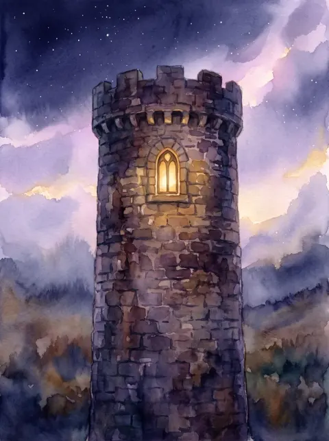 Carta 19 do baralho cigano, a Torre