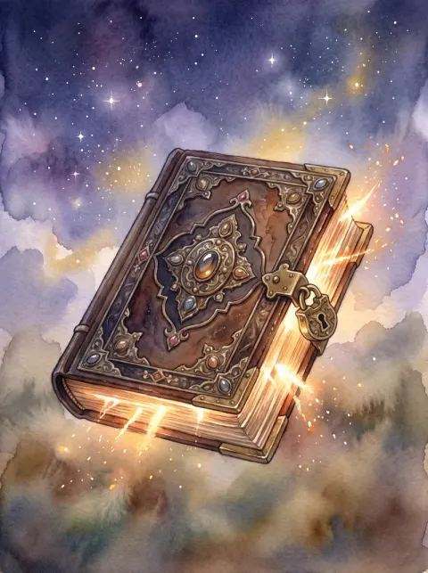 Carta 26 do baralho cigano, o Livro